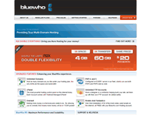 Tablet Screenshot of bluewho.com